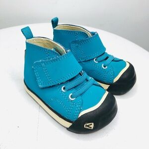 KEEN Kids' Chucks-style blue sneakers SZ4 RR1